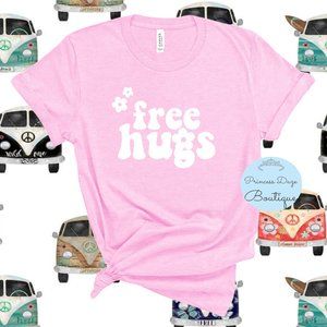 Freeβ Hugs Graphic Tee Shirt
